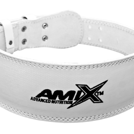 Cinturão de couro branco