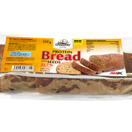 Protein Bread with seeds&oat