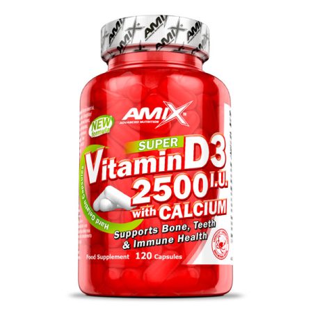 Vitamin D3 2500 IU with Calcium 120 caps