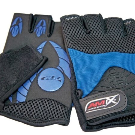 Luvas Duxtel Gel cor preto-azul