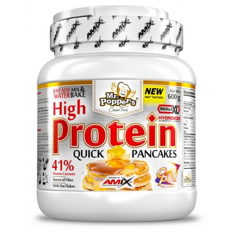 Panquecas de alta proteína Mr. Poppers 600 gr