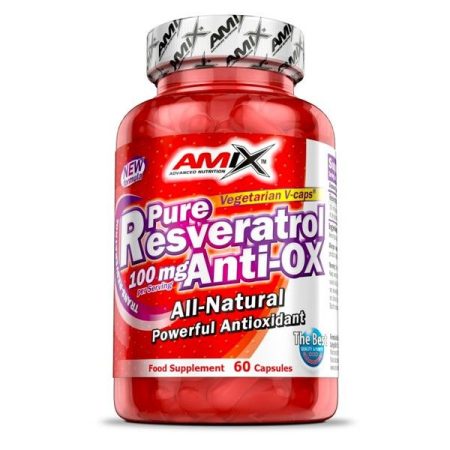 PURE RESVERATROL ANTI-OX 100MG - 60 CAPSULES