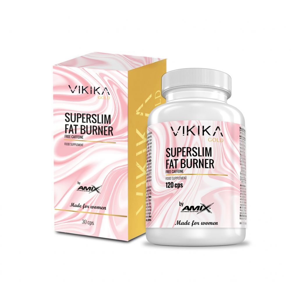 SUPER SLIM FAT BURNER 120 caps VIKIKA GOLD by AMIX
