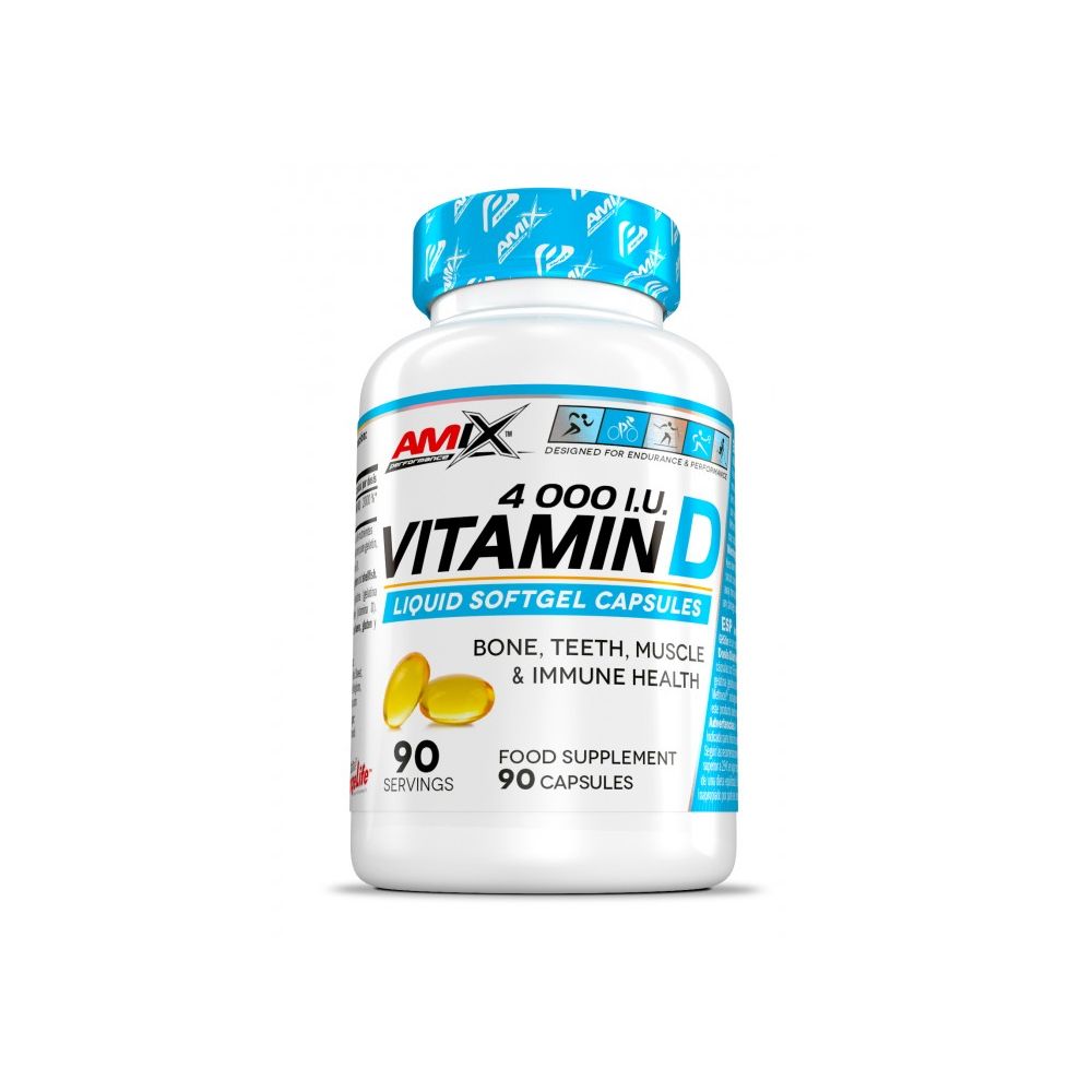 Vitamina D 4.000 UI 90 caps Amix Performance